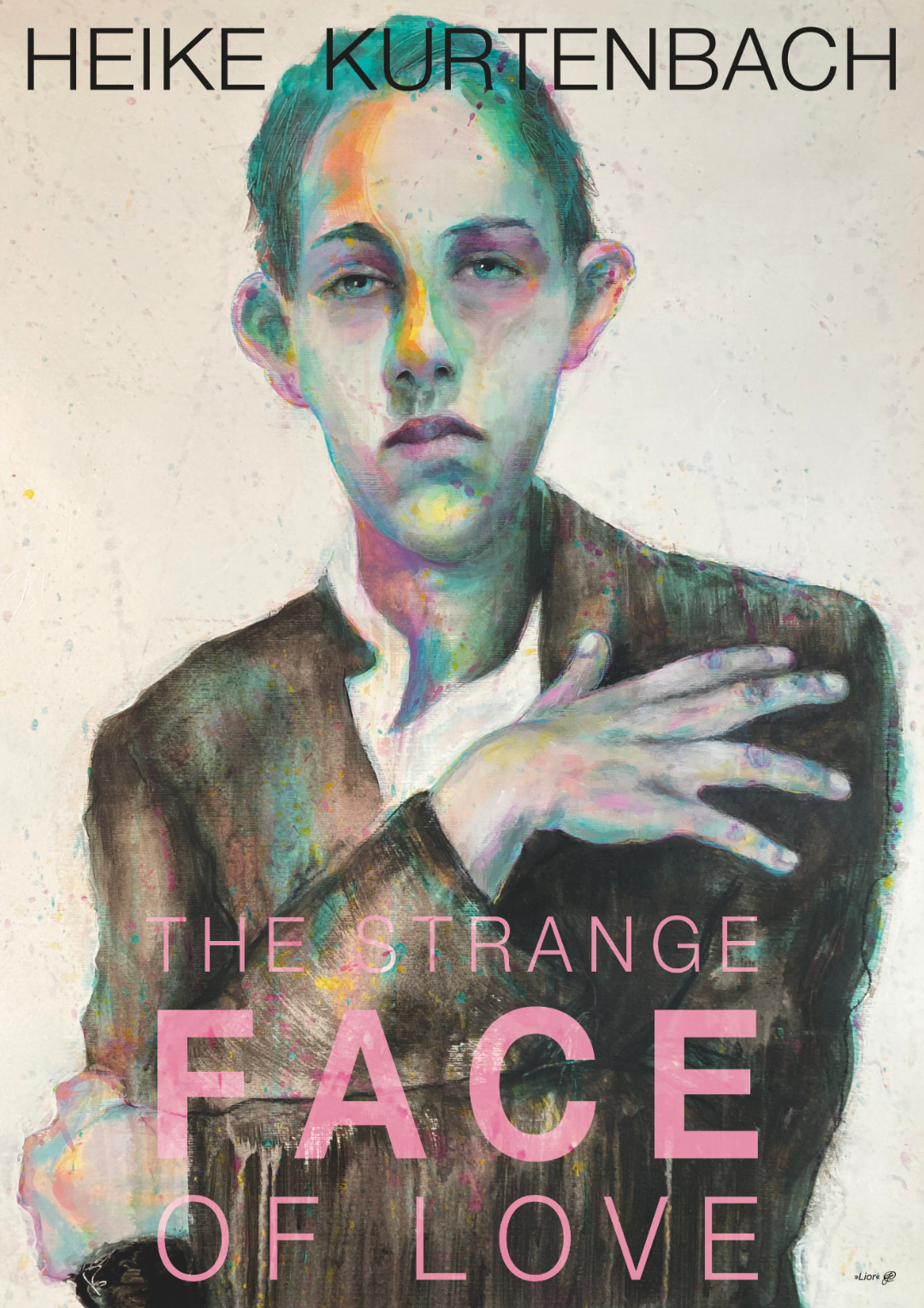 Heike Kurtenbach Plakat Portraitmalerei Ausstellung Annahalle Aachen