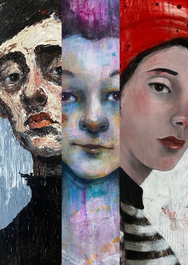 Portrait Malerei Heike Kurtenbach